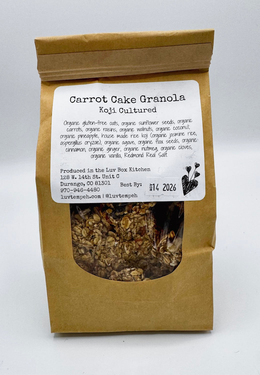 Carrot Cake Granola