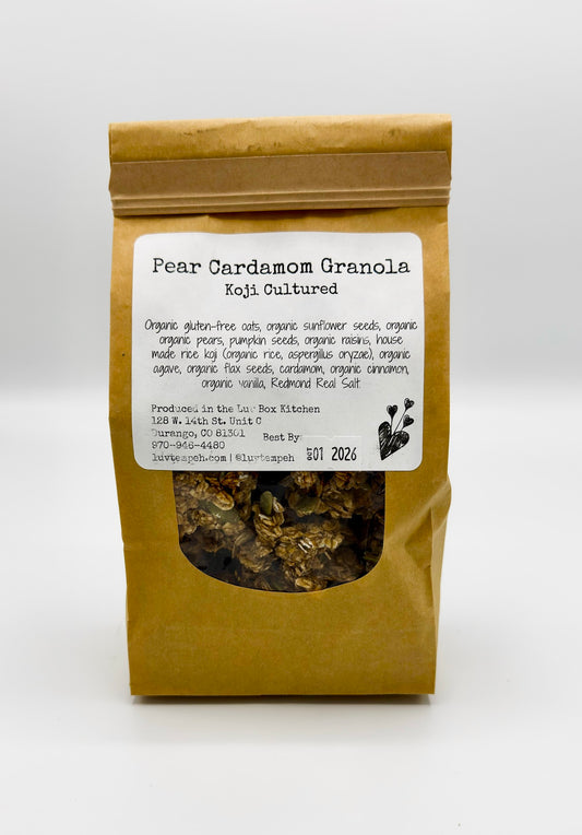 Pear Cardamom Granola